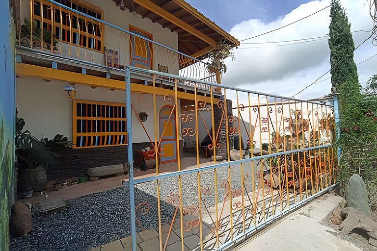 Tranquila habitación sencilla - Baño compartido