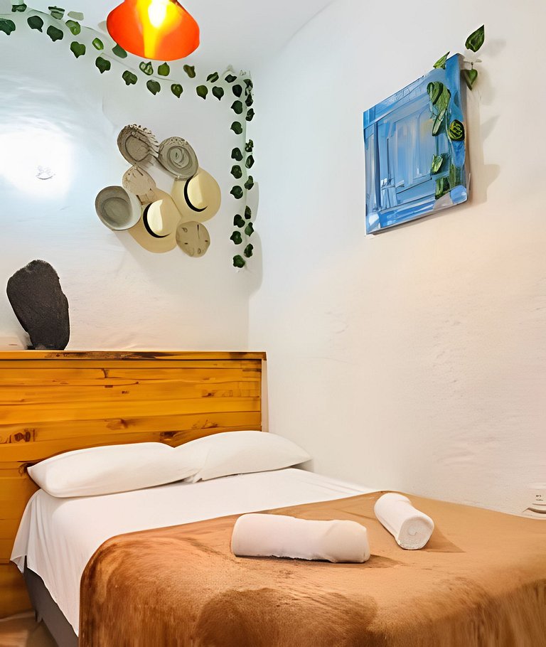 Tranquila habitación sencilla - Baño compartido
